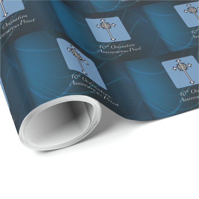 10th Ordination Anniversary of Priest Wrapping Paper (Roll Corner)