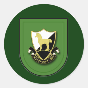 10th SFG(A) DUI 2 Classic Round Sticker