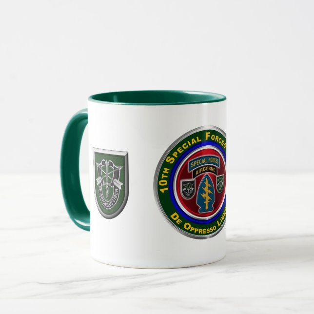 10th Special Forces Group (Airborne)  Mug (Front Left)