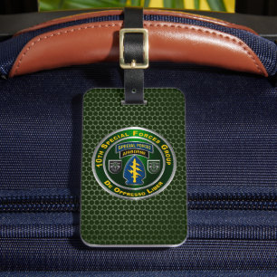 10th Special Forces Group Luggage Tag