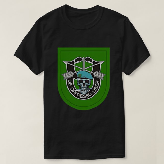 10th Special Forces Group Veteran 10th SFG Memoria T-Shirt (Design Front)