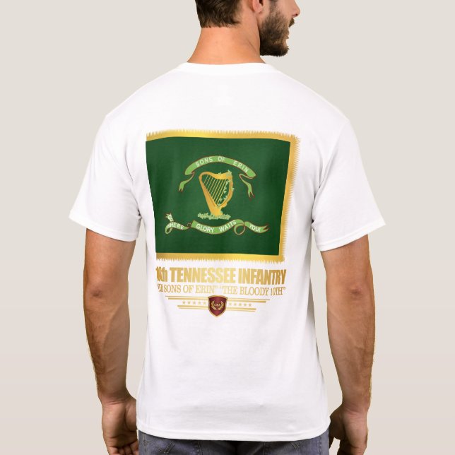 10th Tennessee Infantry T-Shirt (Back)