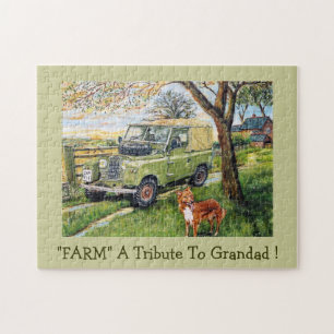 10x14" Tribute To Grandad Jigsaw Puzzle