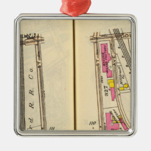 110111 Mt Vernon Metal Ornament