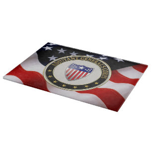 [110] Adjutant General's Corps Branch Insignia [3D Cutting Board