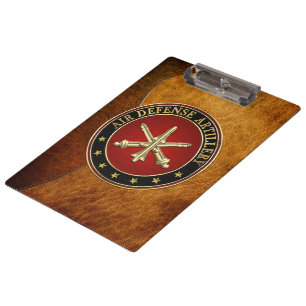 [110] Air Defence Artillery (ADA) Branch Insignia Clipboard