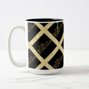 110 Birthday Two-Tone Coffee Mug