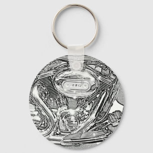 110 Screaming Eagle Keychain