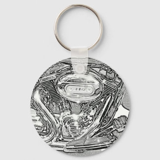 110 Screaming Eagle Keychain