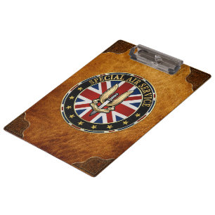 [110] Special Air Service (SAS) Badge [3D] Clipboard