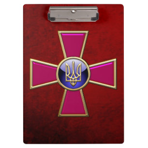 [110] Ukrainian Armed Forces Emblem Clipboard