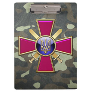 [110] Ukrainian Ground Forces Emblem Clipboard