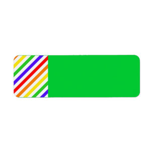 111 COLORÉS RAINBOW STRIPES MOTIF MODÈLE AMUSANT
