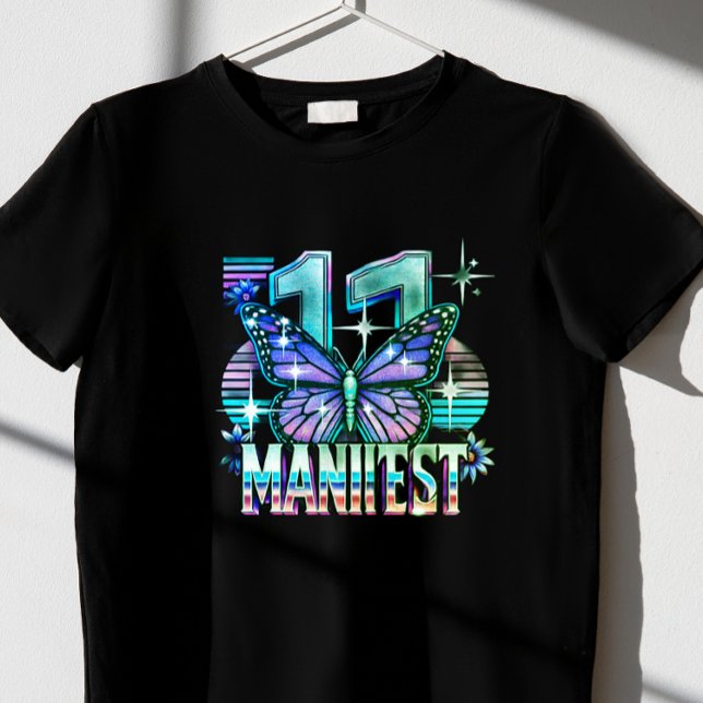 111 Manifest Basic Dark T-Shirt (Creator Uploaded)