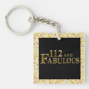 112 Birthday  Keychain