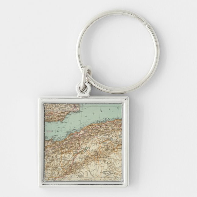 112 Morocco, Algeria, Tunisia Keychain (Front)