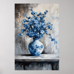 1138 Strength And Calm Of A Floral Minimalism - Hi Poster