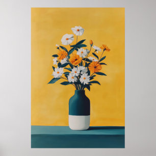 1139 Strength And Calm Of A Floral Minimalism - Hi Poster