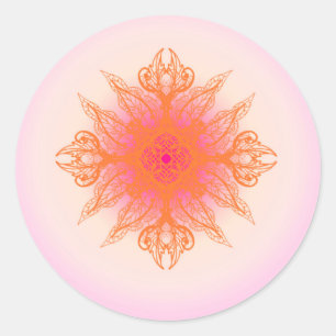 118 CLASSIC ROUND STICKER