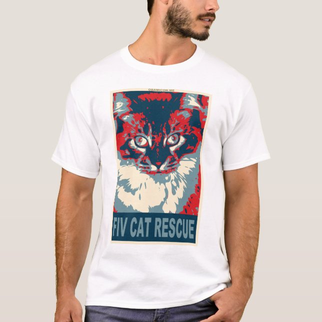 1194465-fiv-cat-rescue T-Shirt (Front)