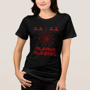 11:11 Always Blessed Tri-Blend Shirt