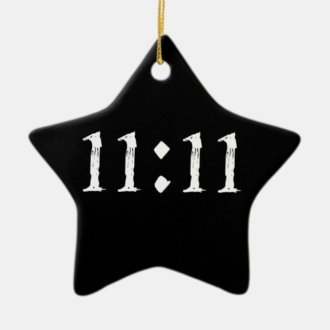 11:11 CERAMIC ORNAMENT (Front)