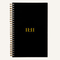 11:11 Manifesting Journal | Black & Gold Gratitude