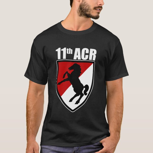 11 ACR Black T-Shirt (Front)