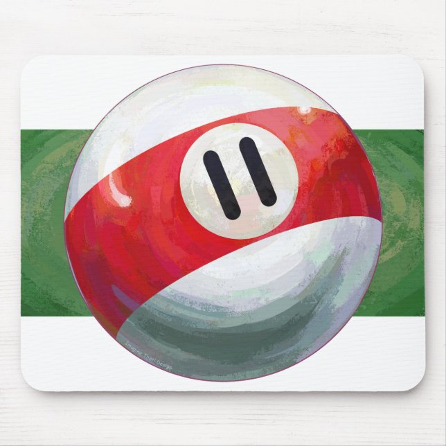 11 Ball Mouse Pad (Front)