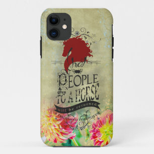11 Citation de cheval - coque iphone
