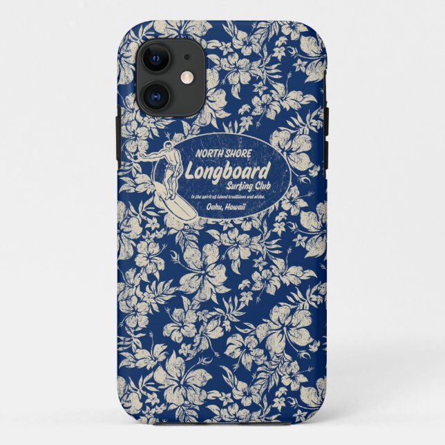 11 Club Surfing Hawaiian iPhone 5 Coque (Dos)