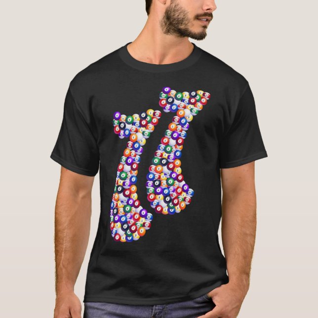 11 Composed Of Billiard Pool Table  T-Shirt (Front)