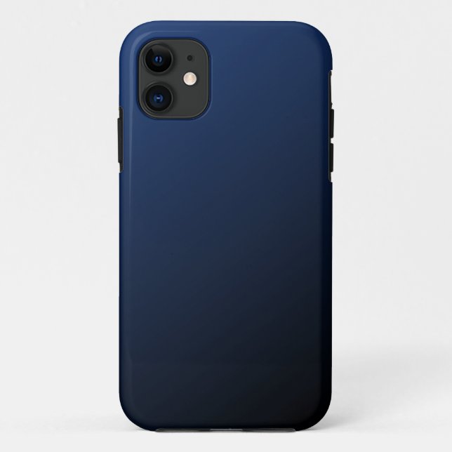 11 Coque Dark Navy Blue iPhone 4/4S (Dos)