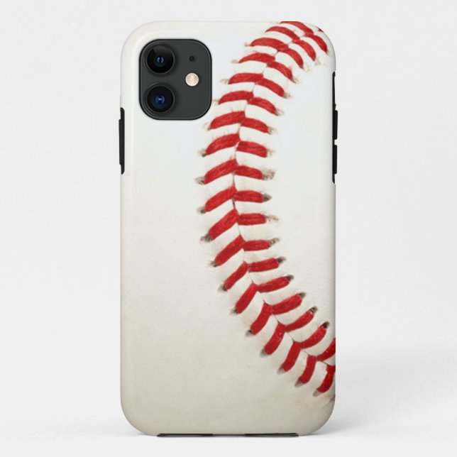 11 Coque iPhone 5 texture baseball (Dos)