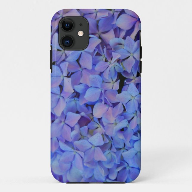 11 Coque iphone Blue Hydrangea (Dos)