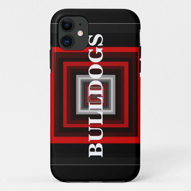 11 Coque iphone Bulldogs (Dos)