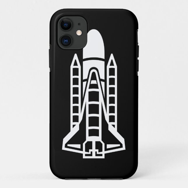 11 Coque iphone de navette spatiale | Couverture télé (Dos)