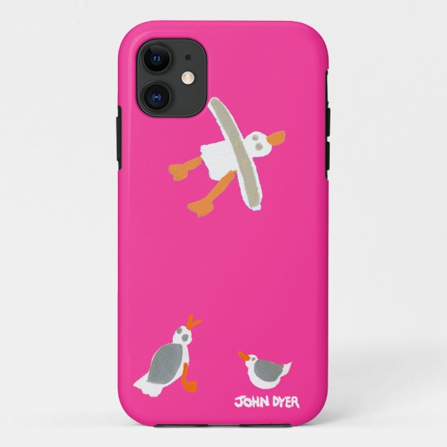 11 Coque iphone de tinctorial de John (Dos)