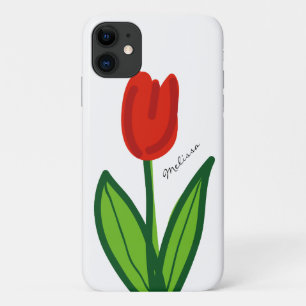 11 Coque iphone floral Whimsical avec fleur de tulipe