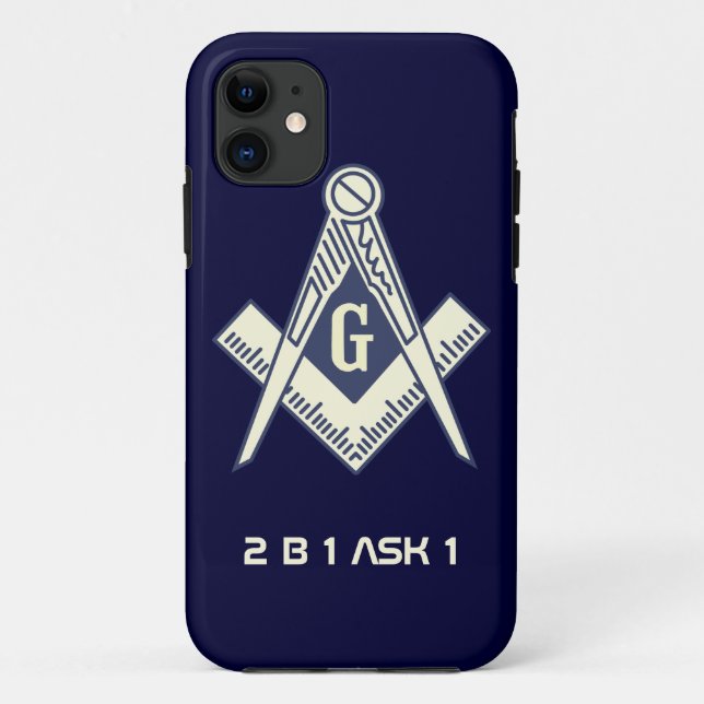 11 Coque iphone maçonnique (Dos)