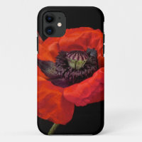 coque iphone "pavot "