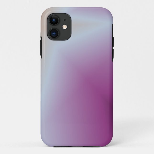 11 coque iphone rose et blanc (Dos)