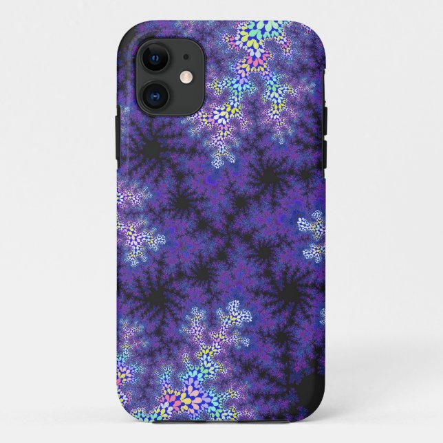 11 Coque Personnalisé Purple Pastel Speckle iPhone 5 (Dos)