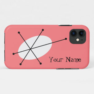 11 Dazzle rose "Votre nom" iPhone 5 coque