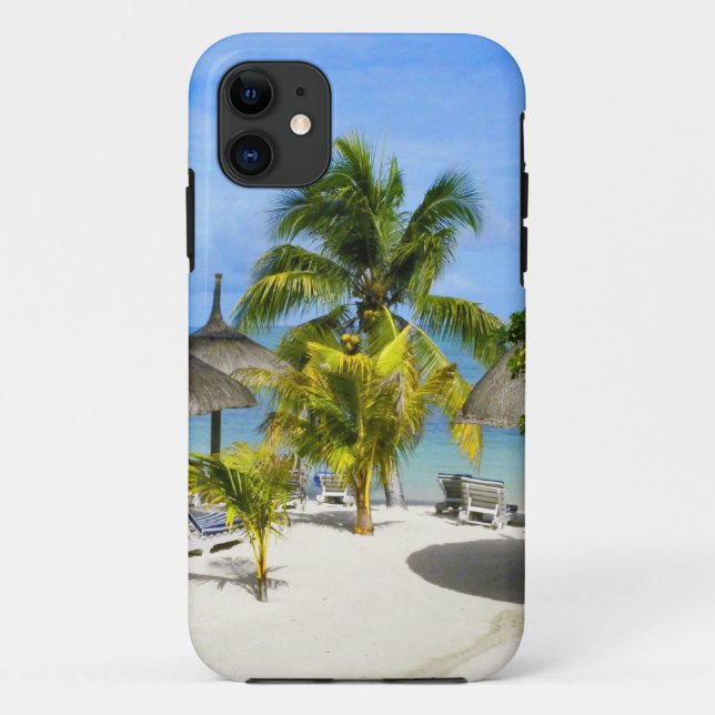 11 Exotic Tropical Beach iPhone 5 Coque (Dos)