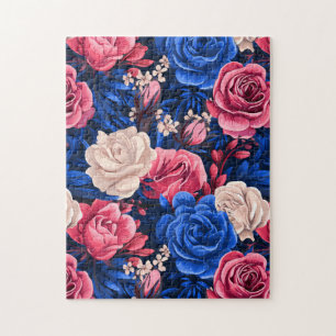 #11 Floral pattern Jigsaw Puzzle