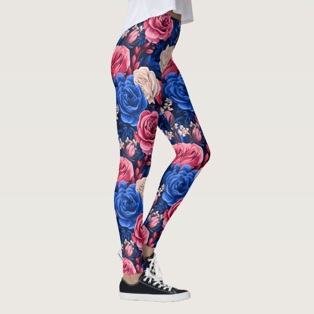 #11 Floral Pattern Leggings (Right)