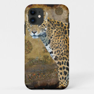 11 Jaguar tacheté et Temple maya iPhone 5 Coque