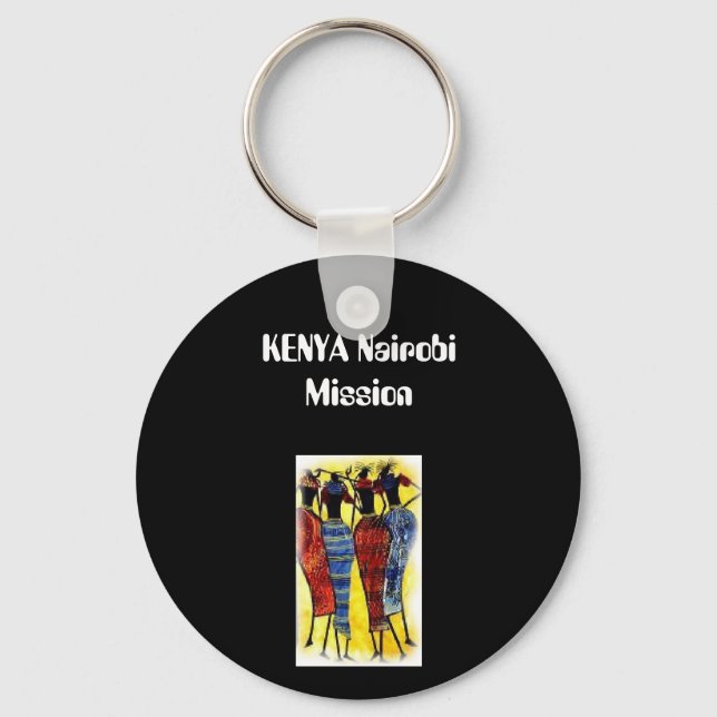 11, KENYA Nairobi Mission Keychain (Front)