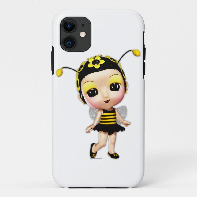 11 Little Miss Bumblebee iPhone 5 Coque (Dos)